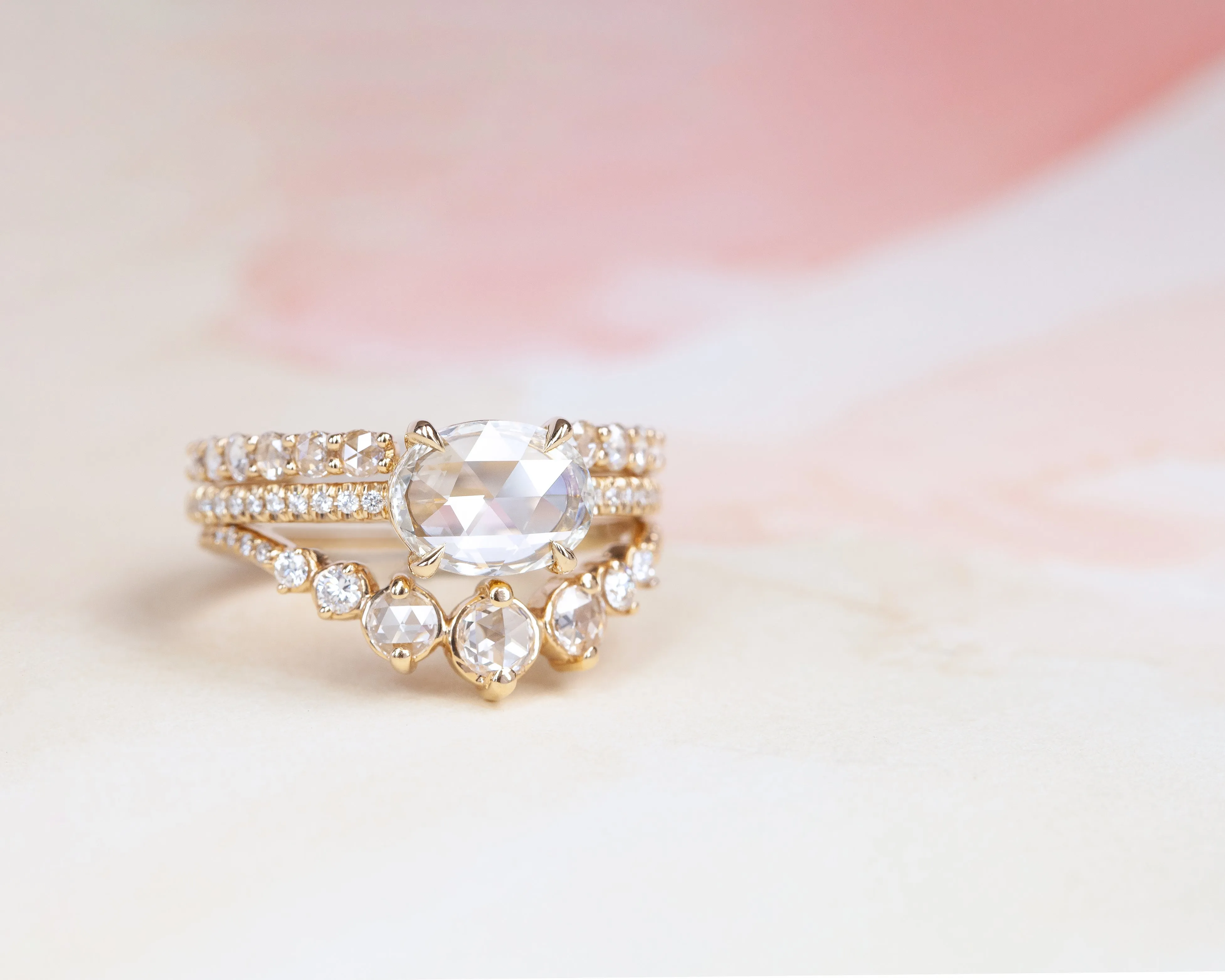 Colette Rose Cut Band (Ready to Ship size 6)