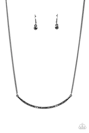 Collar Poppin Sparkle Black Paparazzi Necklace