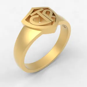 CTR Large Classic Open Shield, 14K #373