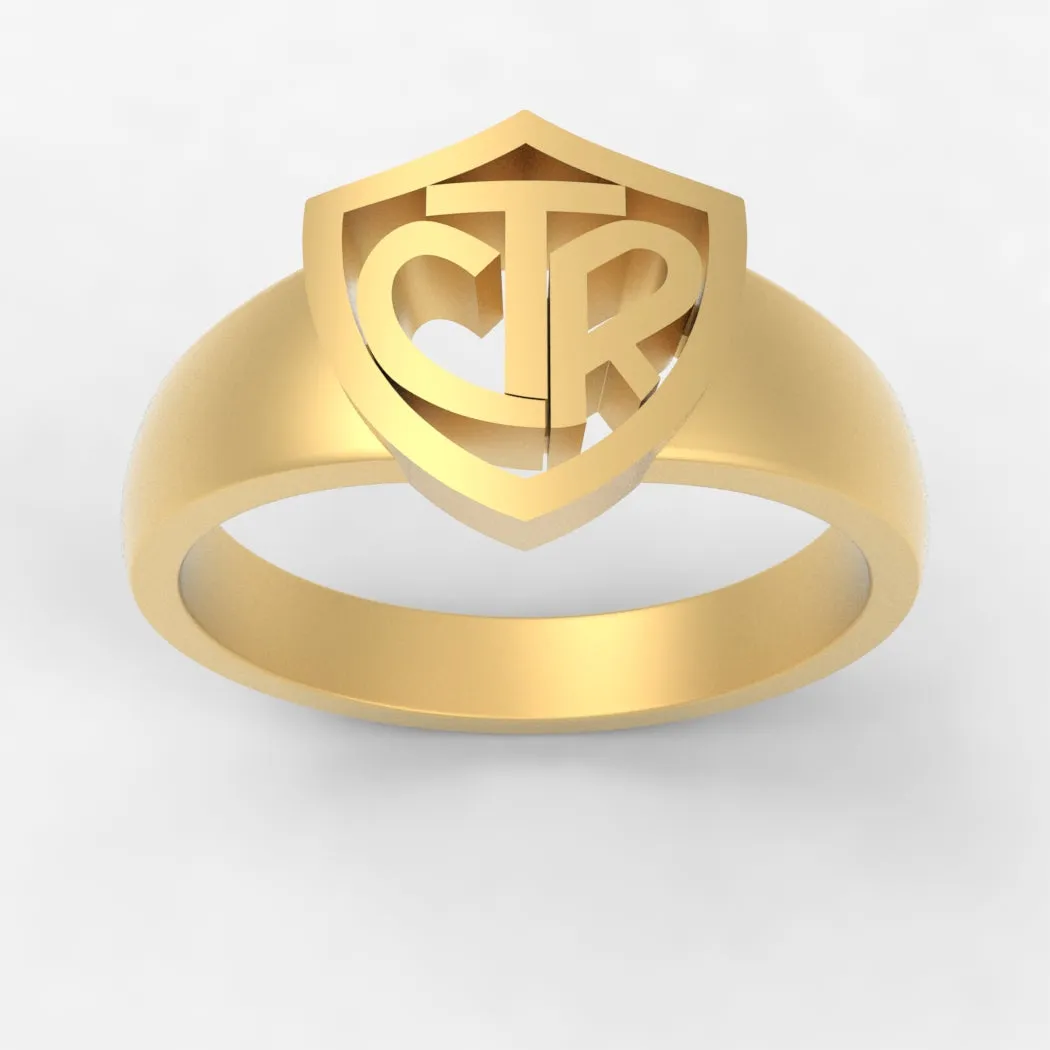CTR Large Classic Open Shield, 14K #373
