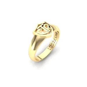 CTR Medium Classic Open Shield, 14K #363