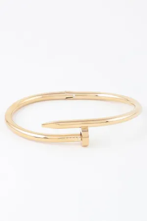 Curved Nail Wrap Bracelet