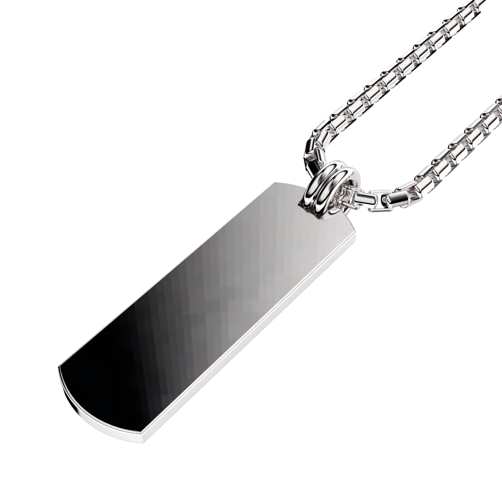 Curved Set Your Bar Sterling Silver Plain Polished