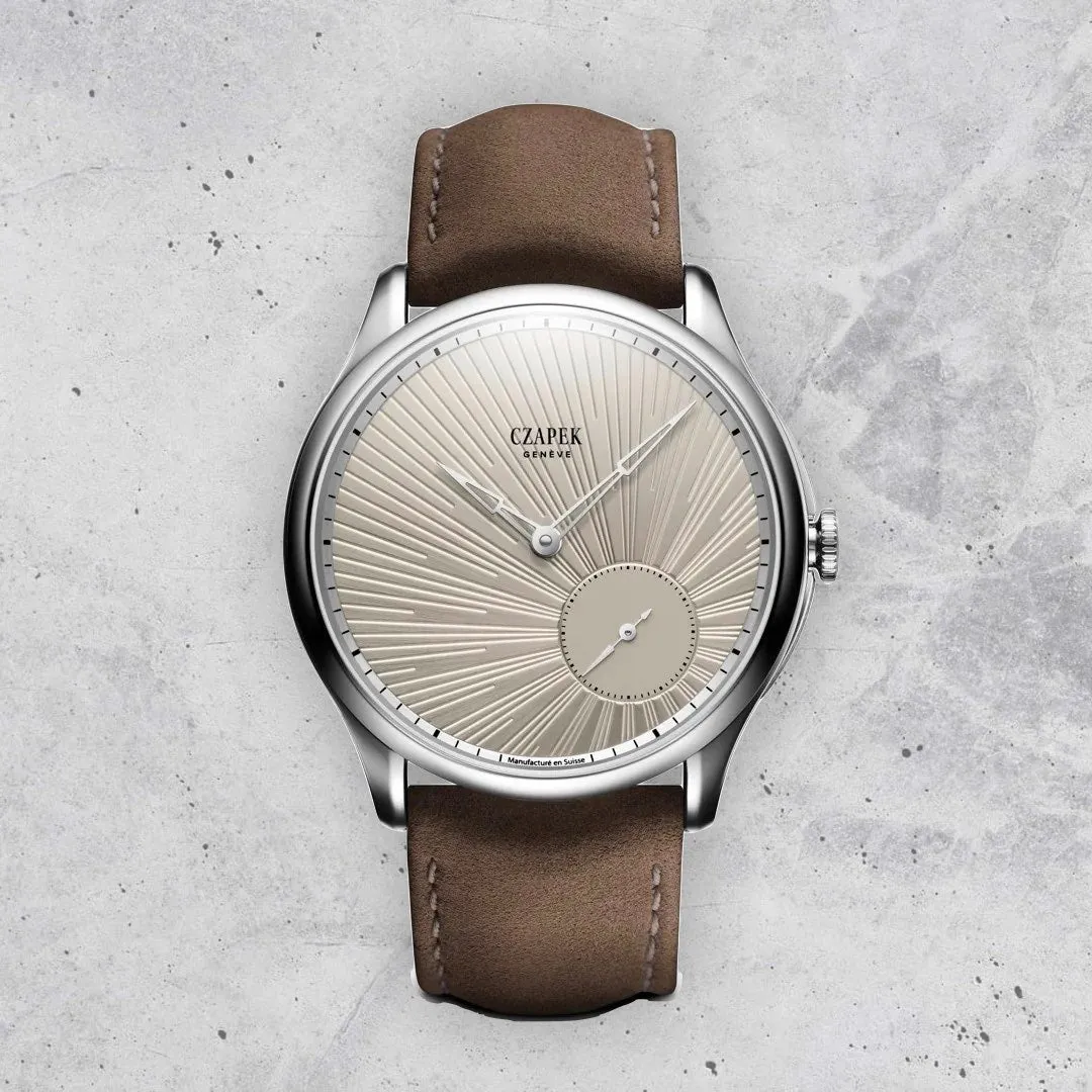 Czapek Promenade Guilloché ‘Soleil’ Ivoire 38mm (Pre-order)