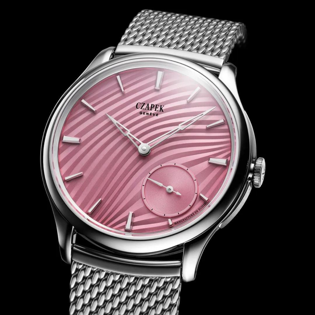 Czapek Promenade Plissé Rose 38mm (Limited Availability)