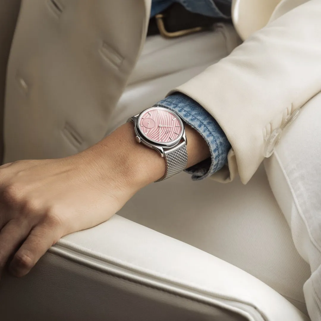 Czapek Promenade Plissé Rose 38mm (Limited Availability)