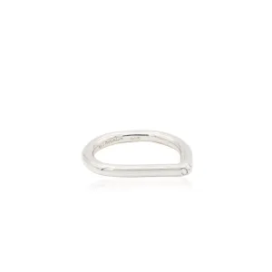 Dainty Sterling & Diamond Ring