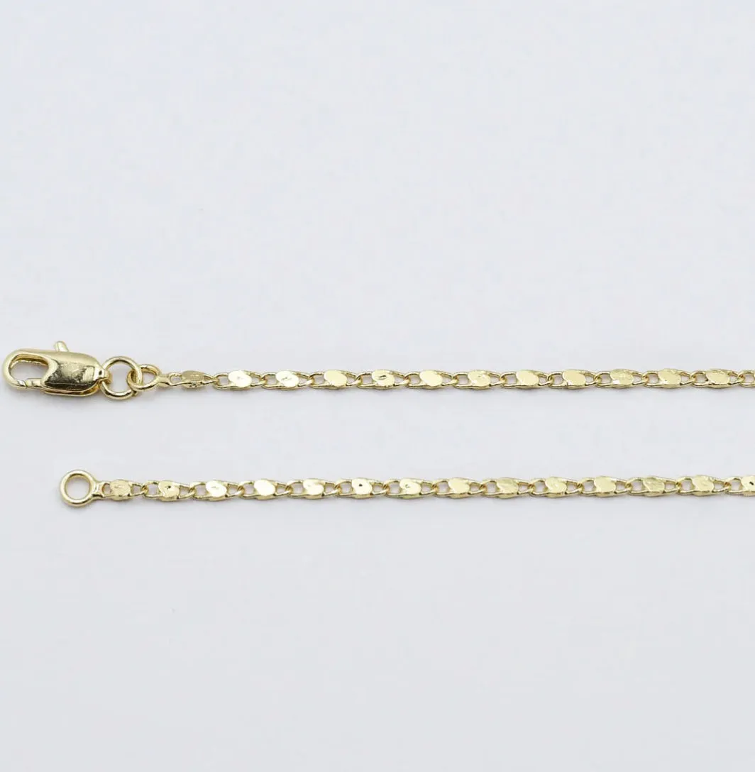 Dapped Bar Chain