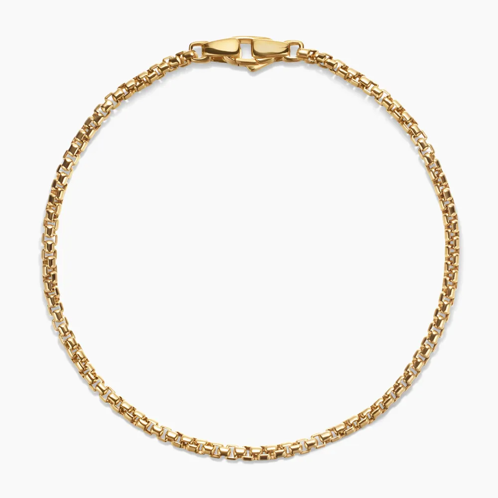 David Yurman Box Chain Bracelet