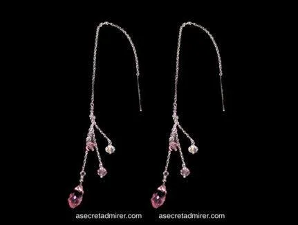 Debra Shepard Bling Strings Threader Light Rose 6" Silver