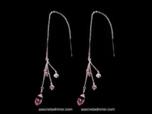 Debra Shepard Bling Strings Threader Light Rose 6" Silver