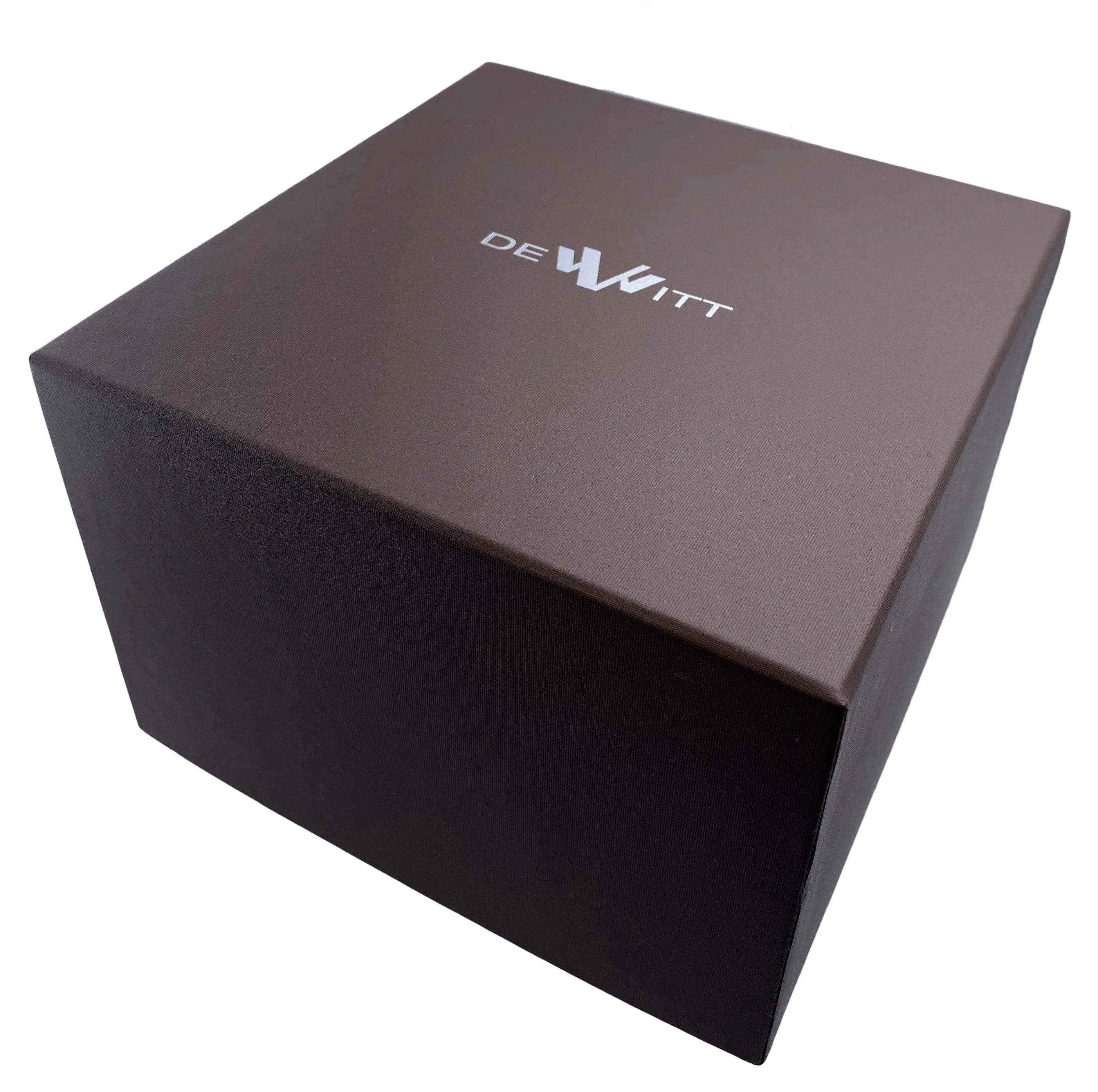 Dewitt Academia FTV.CHR.006.RFB Black & Yellow Dial Mens Watch Box Papers