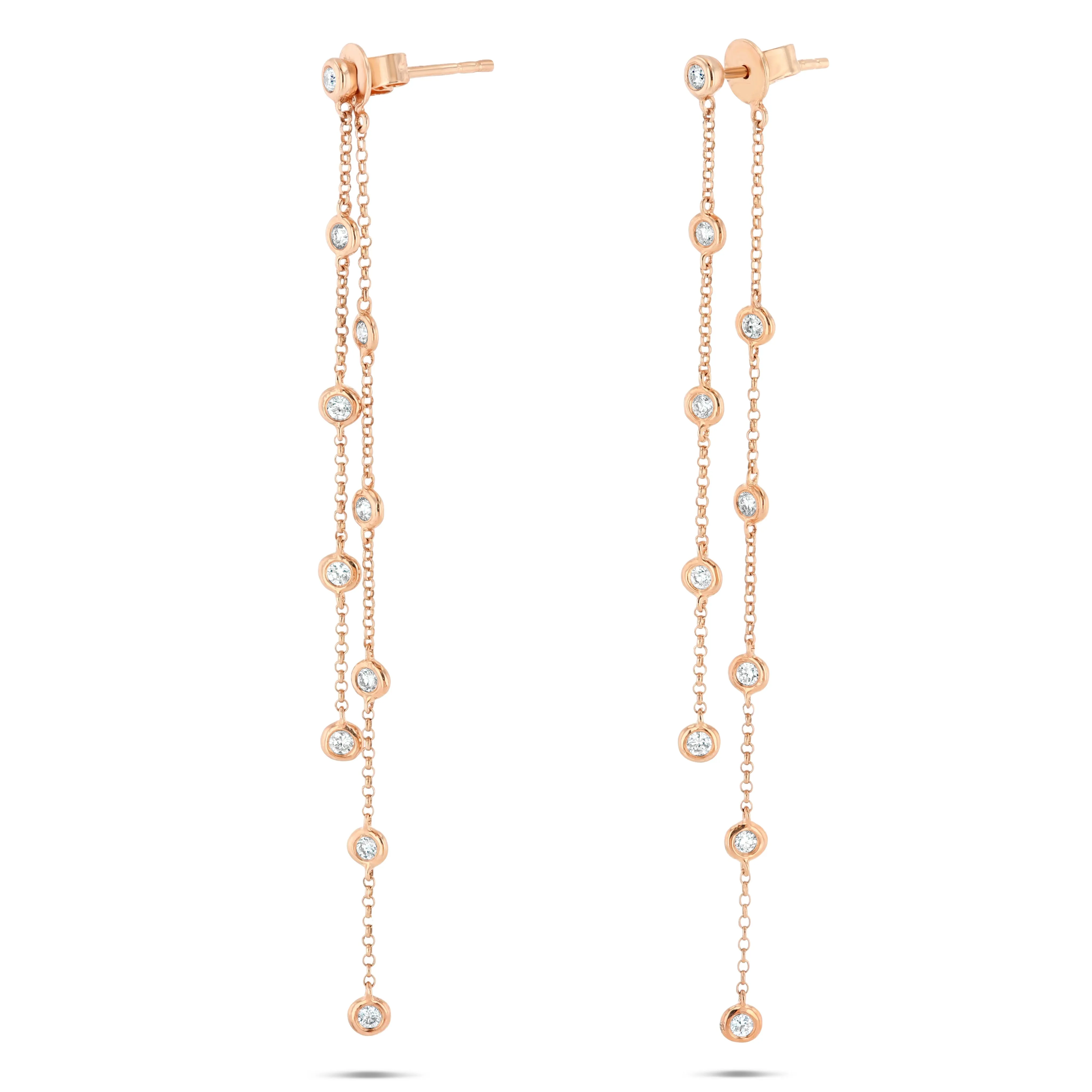 Diamond by the Yard Earrings