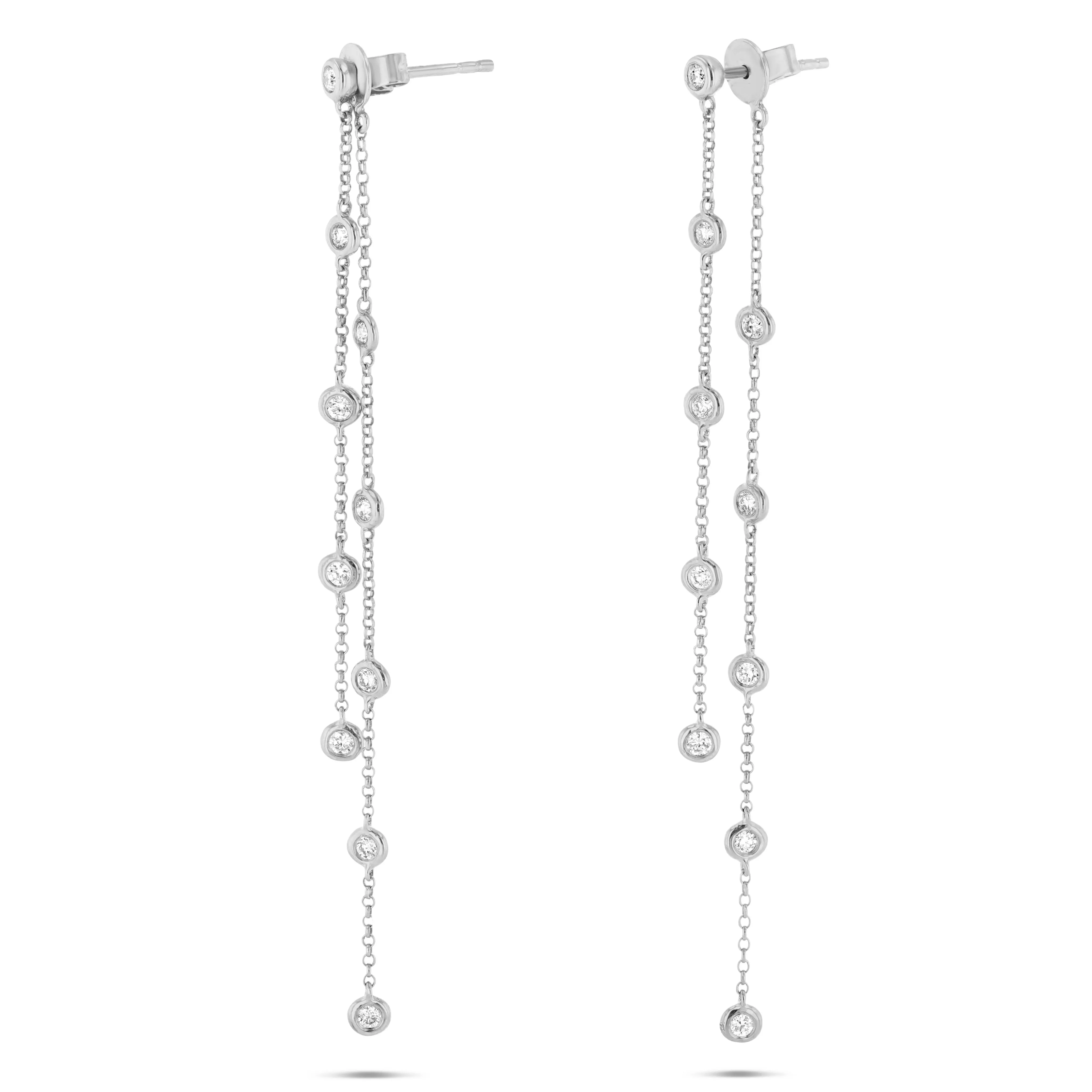 Diamond by the Yard Earrings