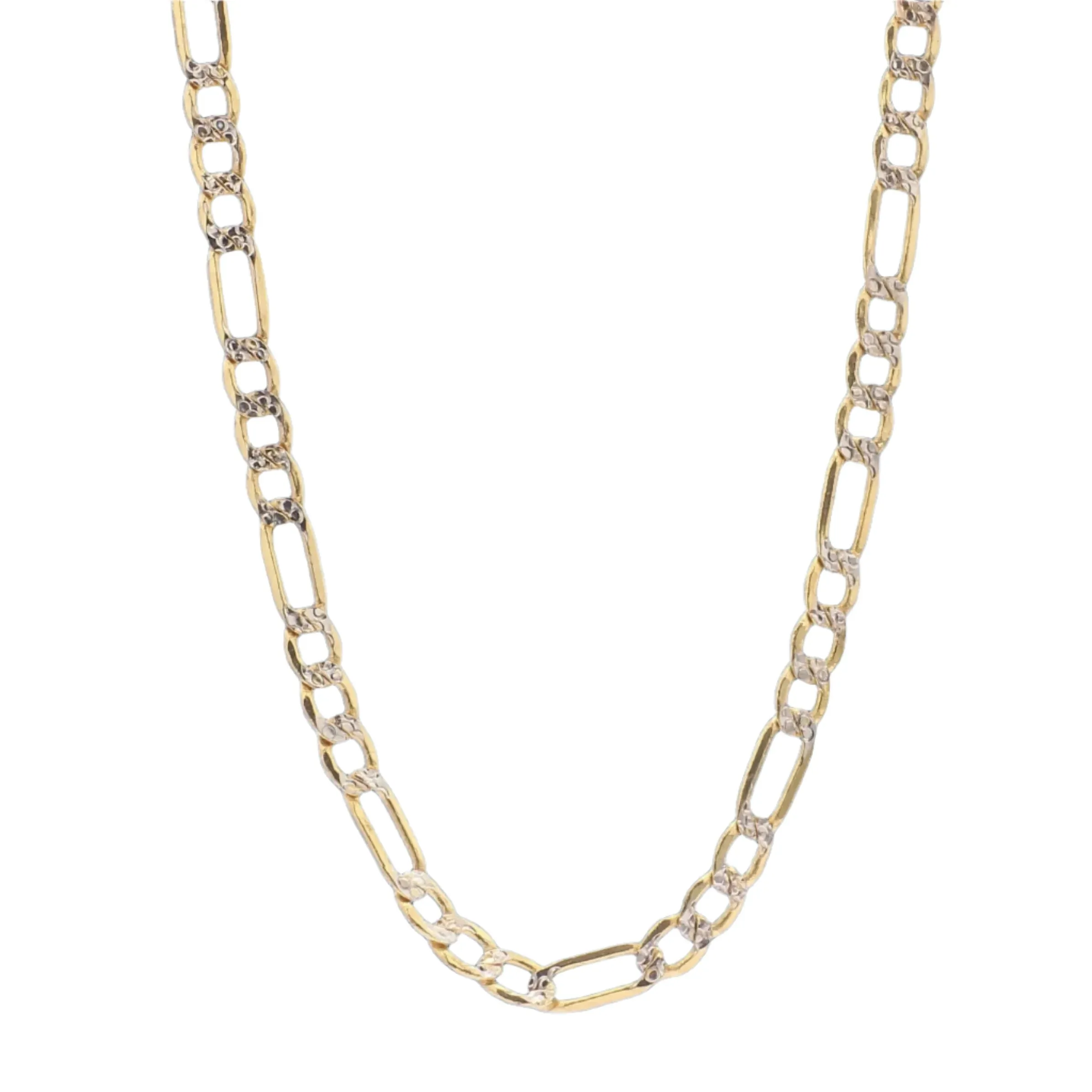 Diamond Cut Figaro 2MM Chain