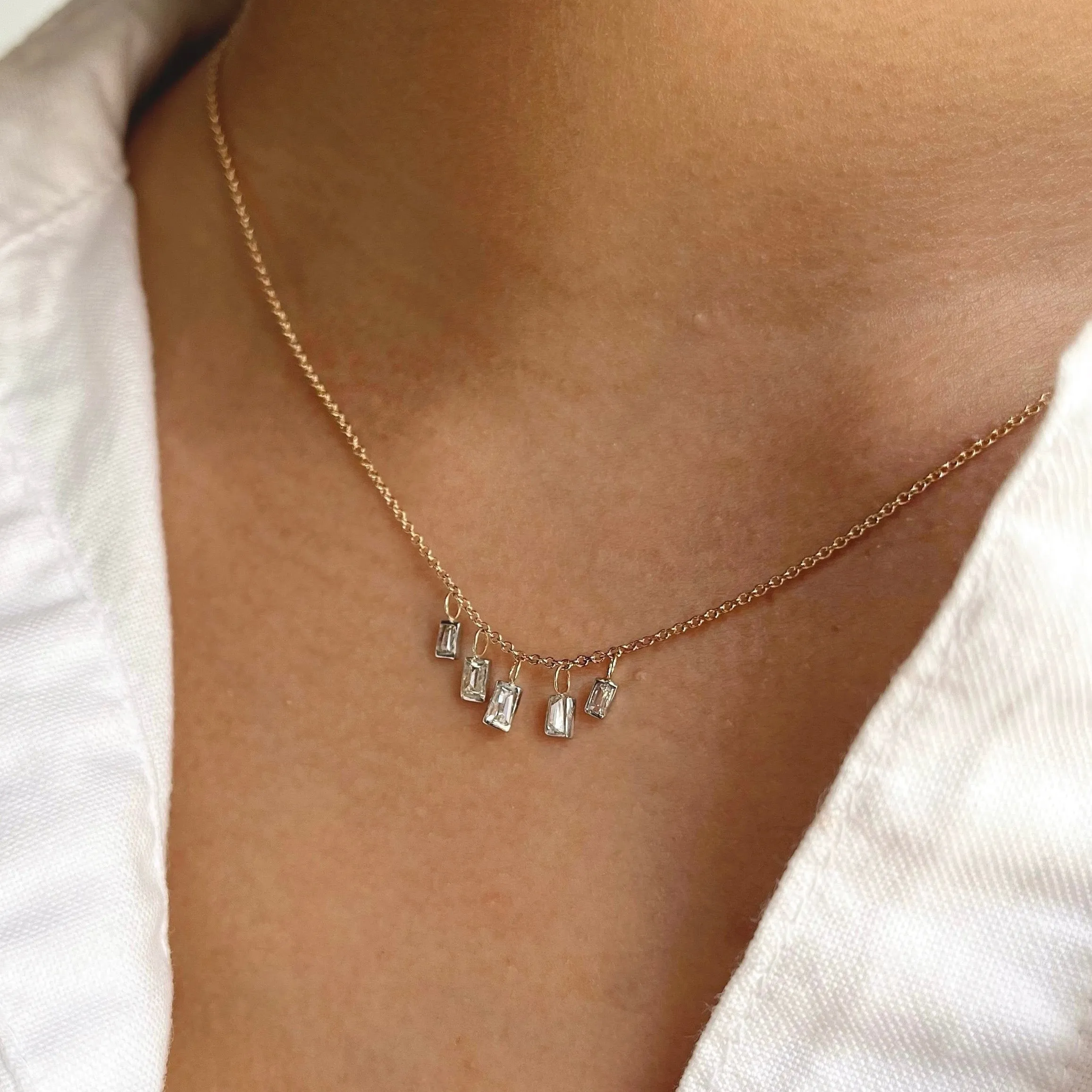 Diamond Dangle Necklace