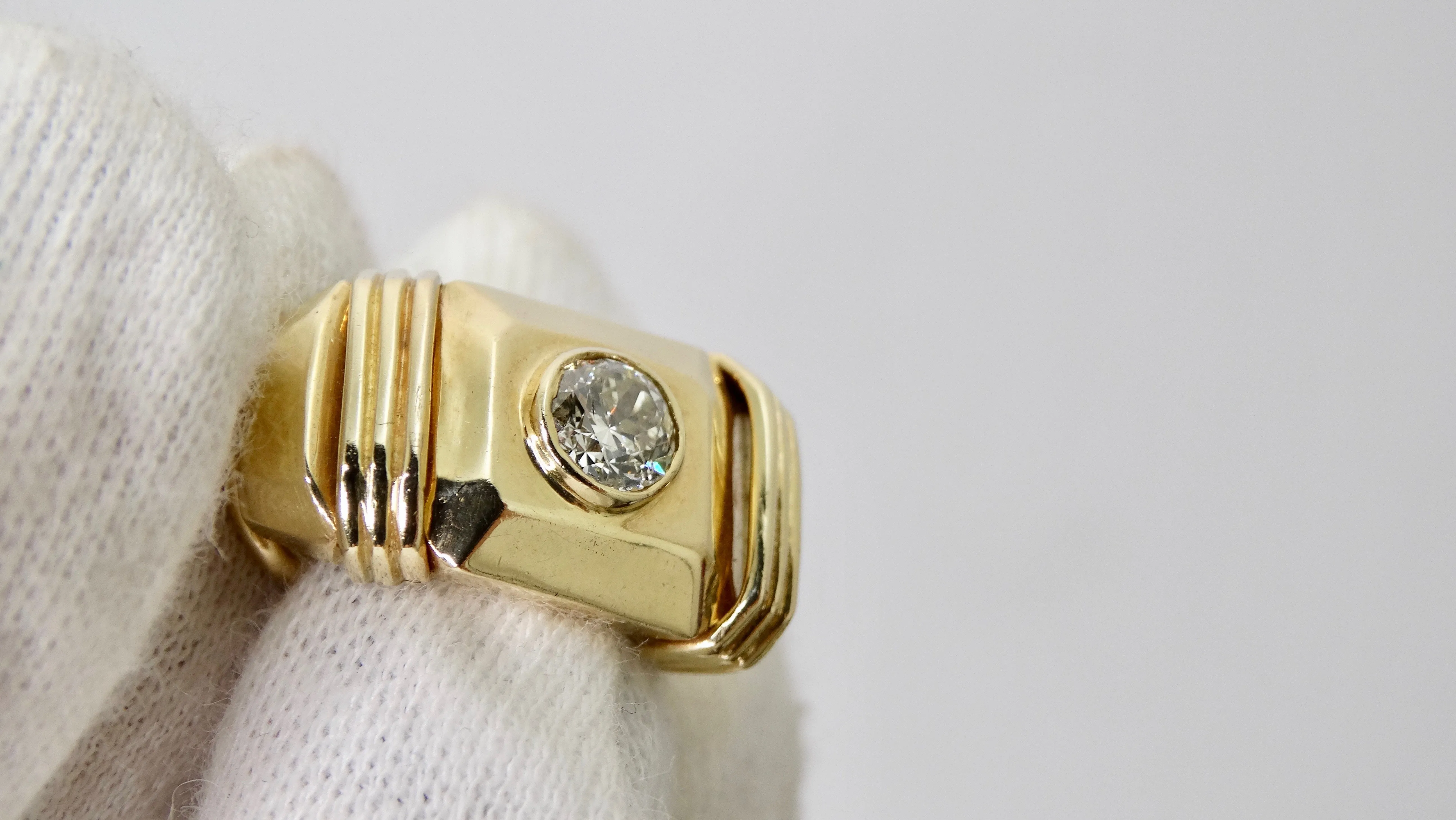 Diamond French Clip Earrings
