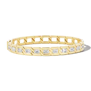 DIAMOND LINKS BANGLE
