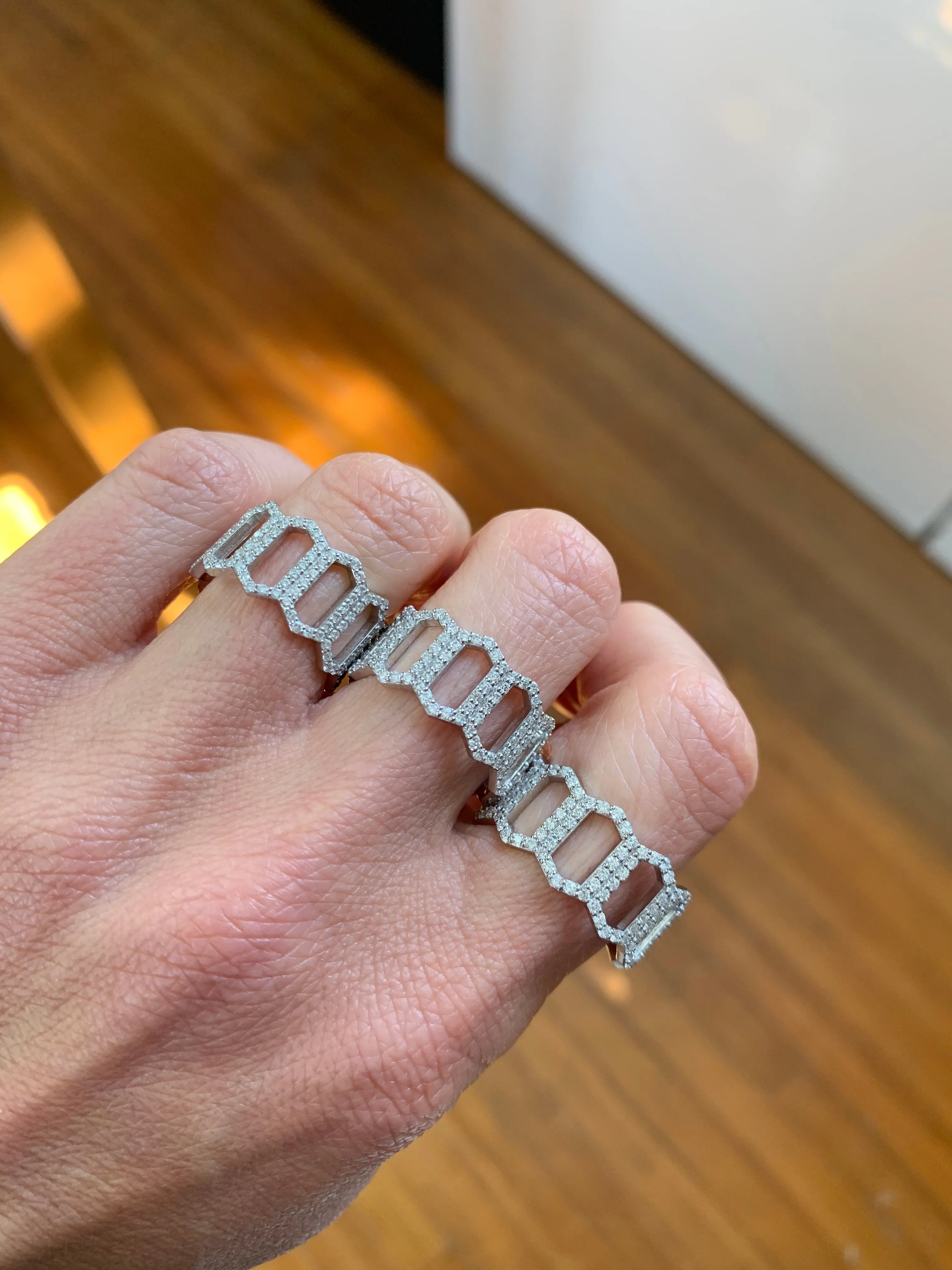 Diamond Open Marquis Ring | Yellow Gold