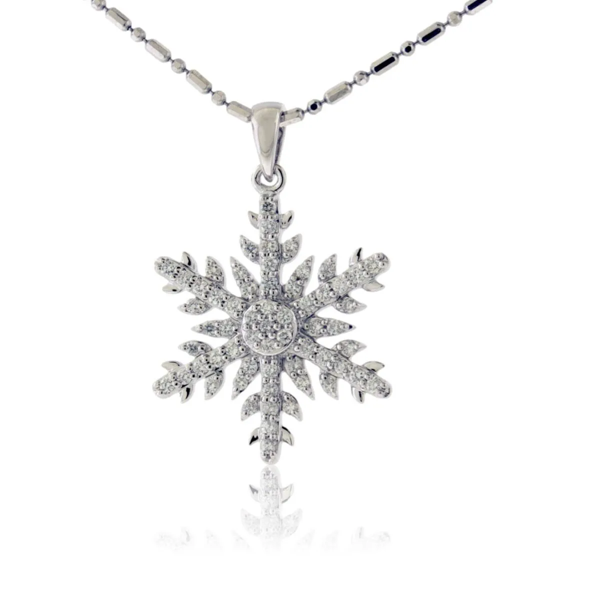 Diamond Snowflake Pendant