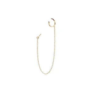 Diamond Threader and Ear Cuff