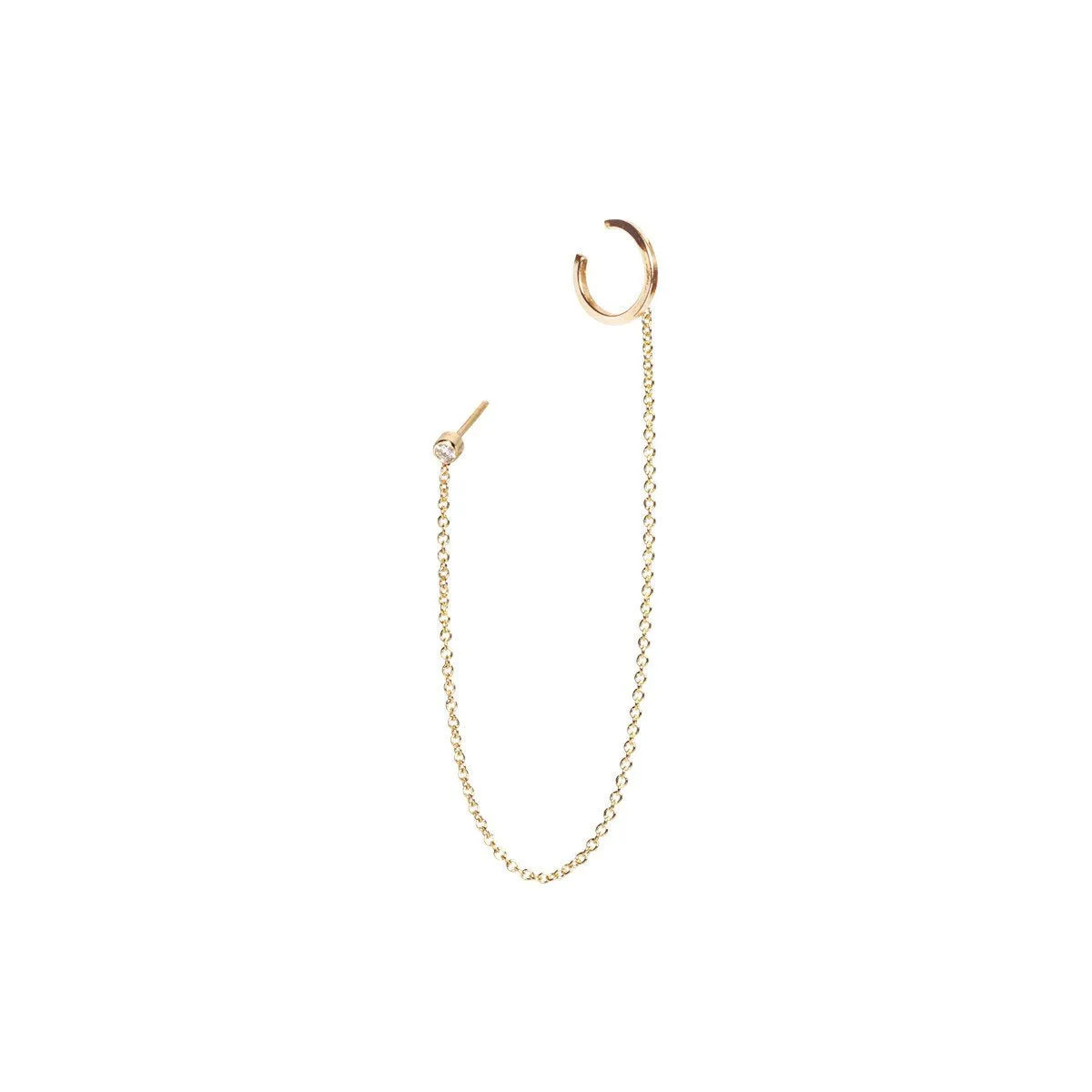 Diamond Threader and Ear Cuff