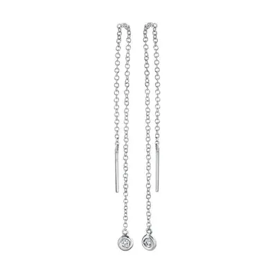 Diamond Threader Earrings