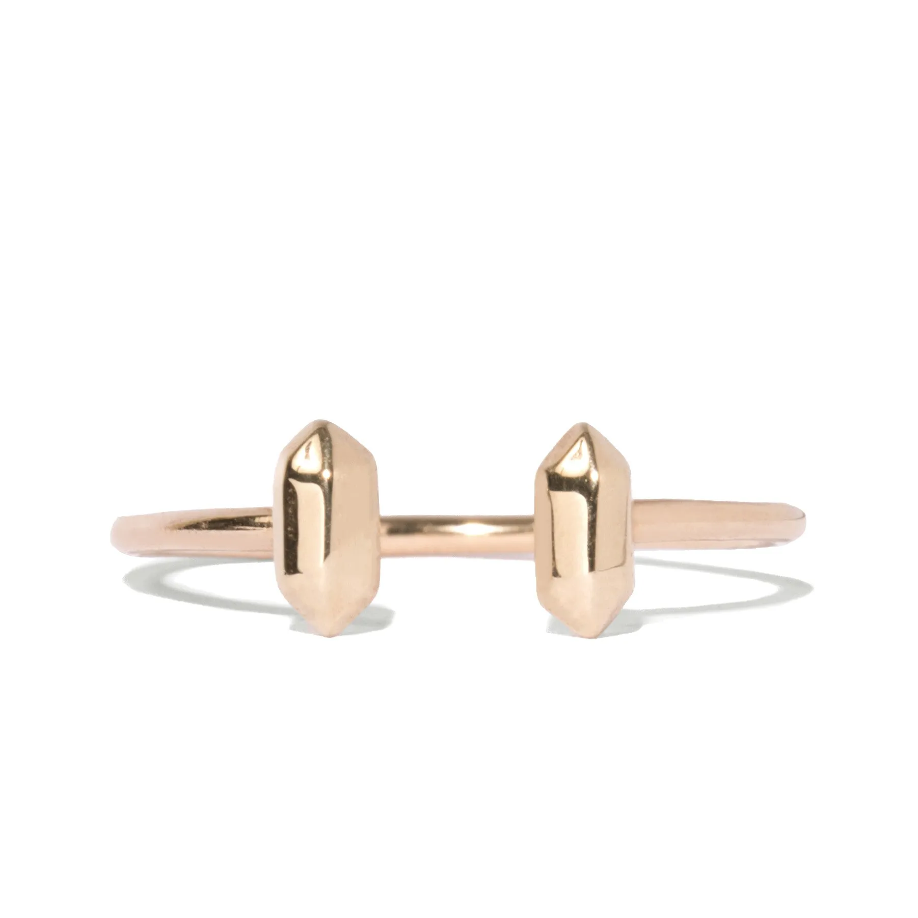 Double Fancy Open Ring