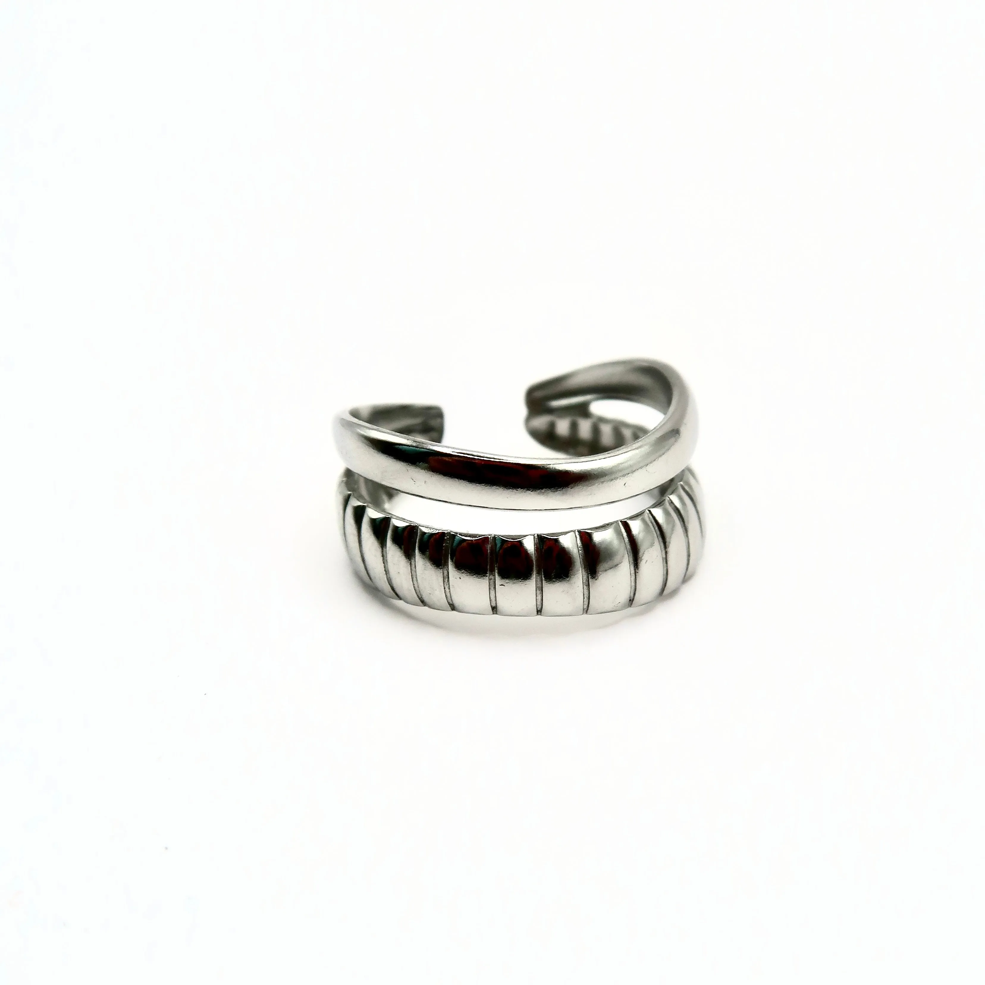 Double Ridge Ring