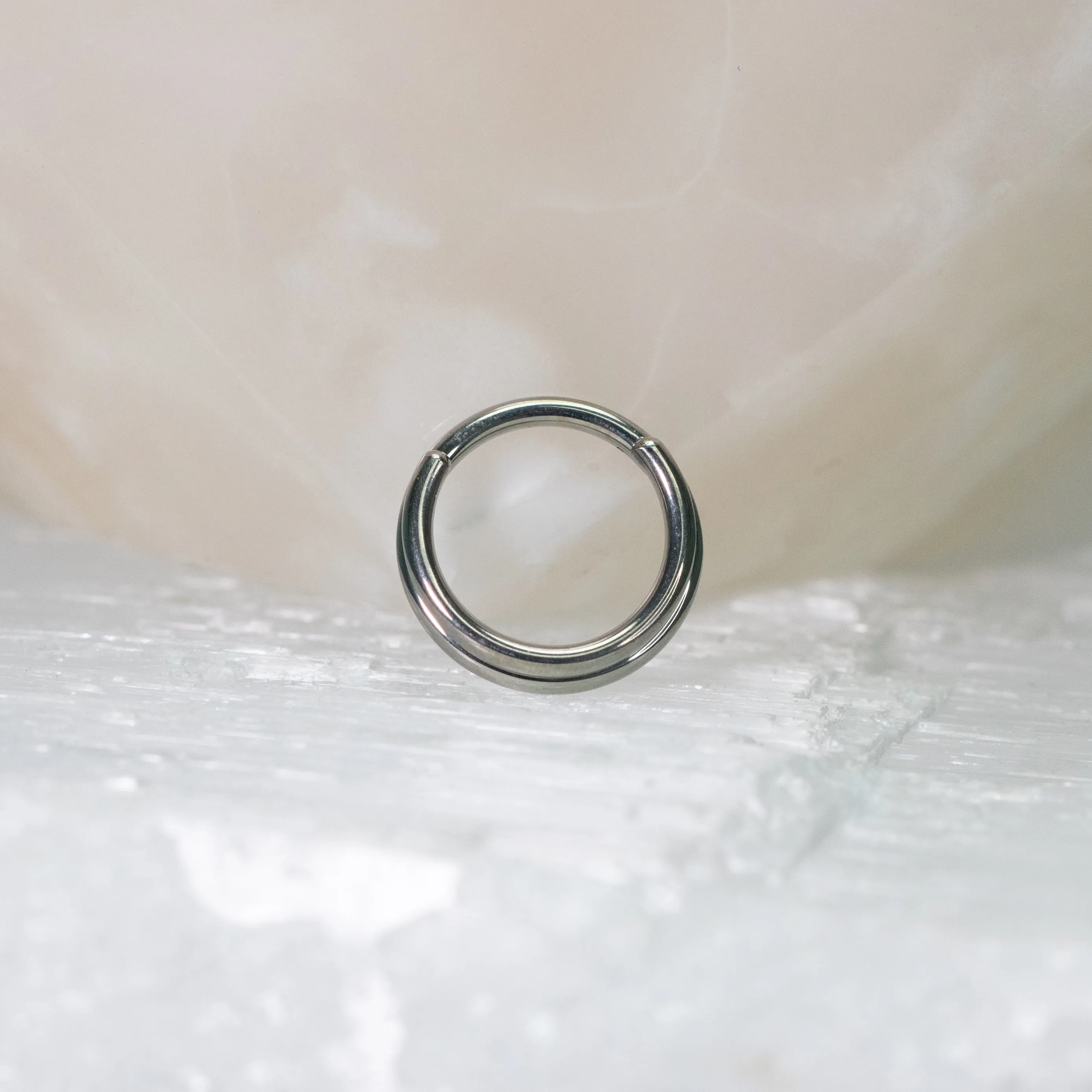 Double Stacked Clicker Ring