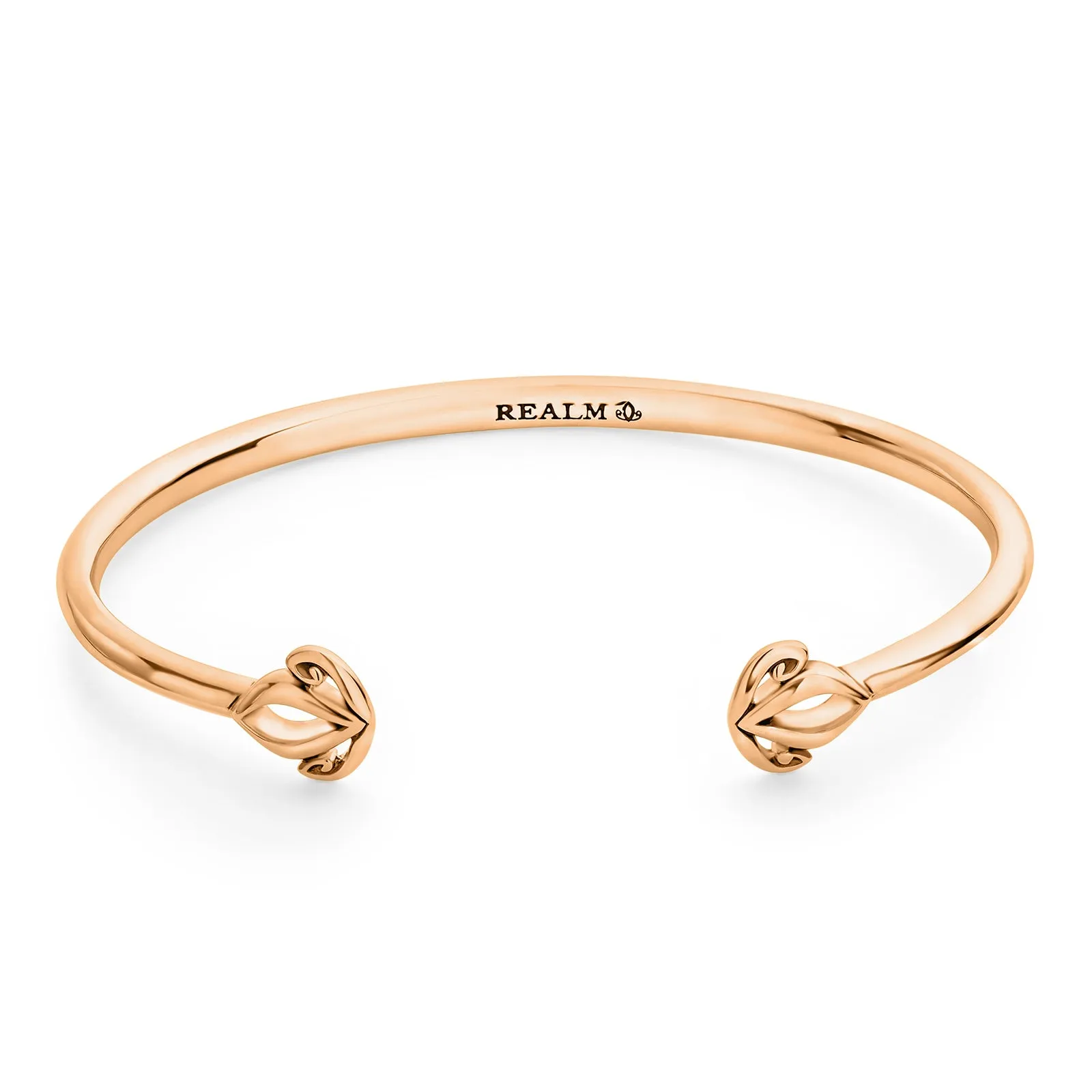 Duet Cuff 9mm - 18K Rose Gold Vermeil