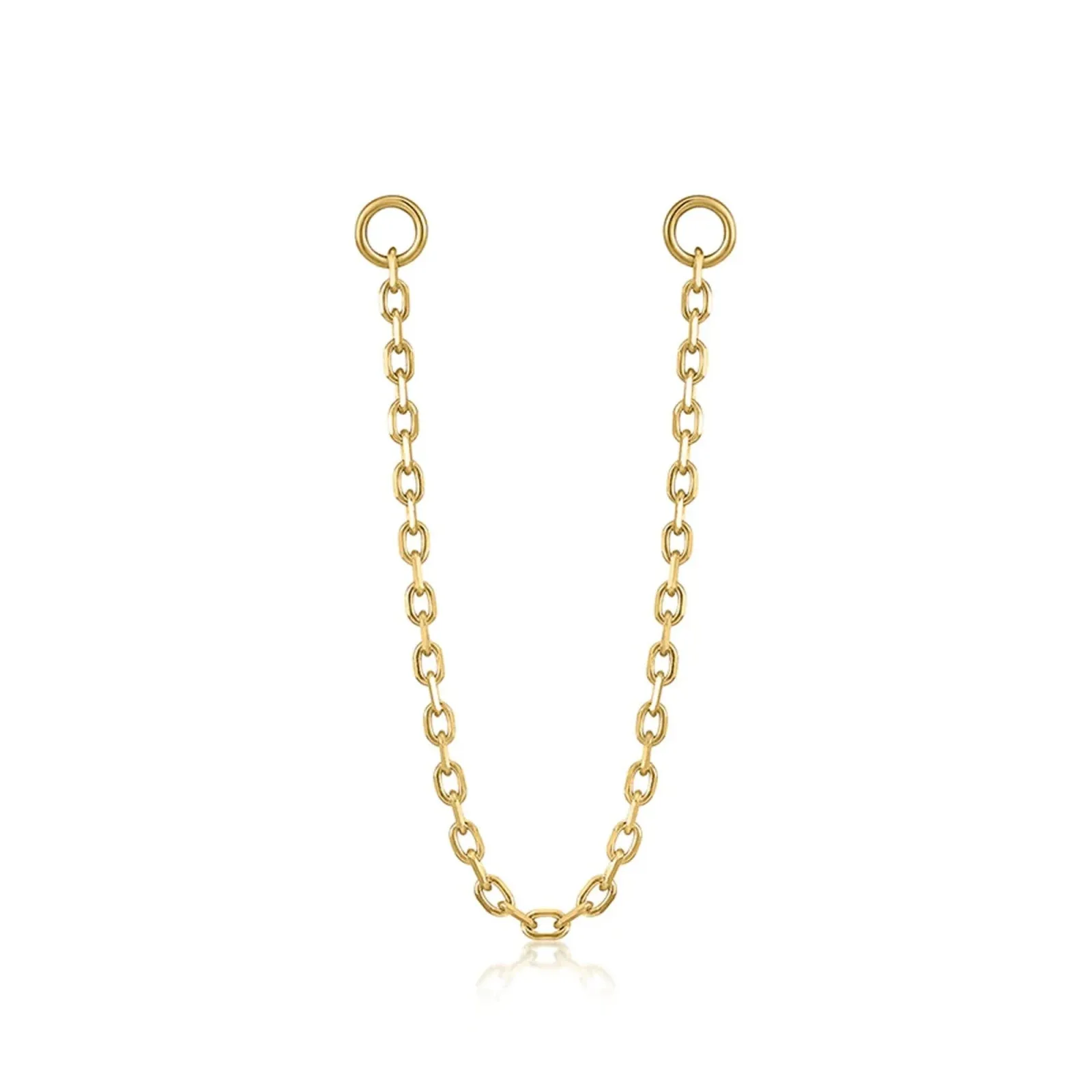 Earring Chain in  Solid Gold