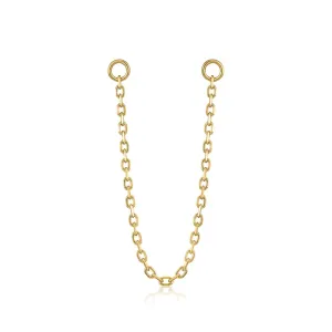 Earring Chain in  Solid Gold