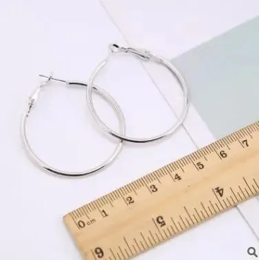 Earrings Charm Feast Exaggerated Geometric Round Shiny Circle Frosted Crystal Big Earrings Fashion Jewelry Women's