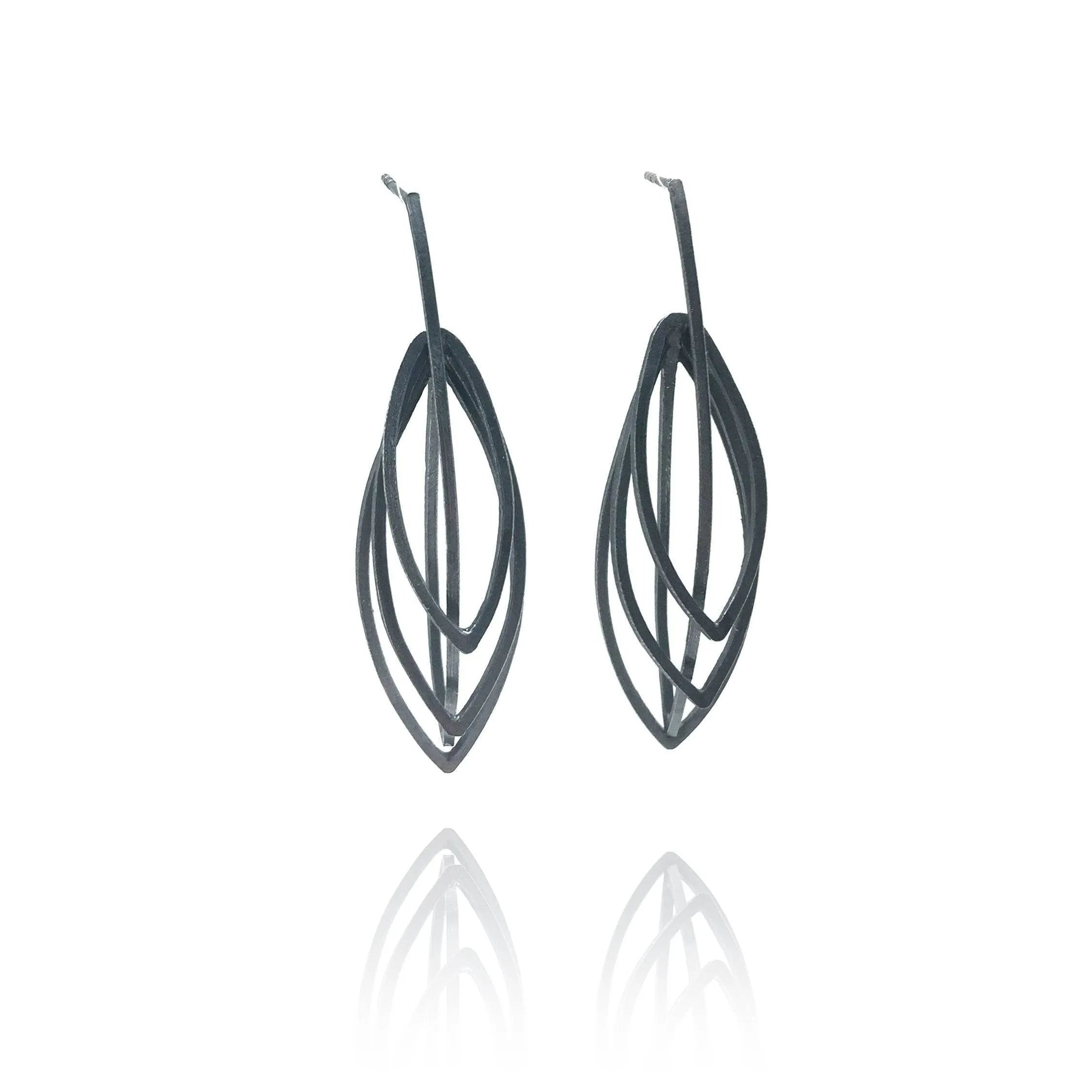 Ellipse Cage Earrings - Oxi