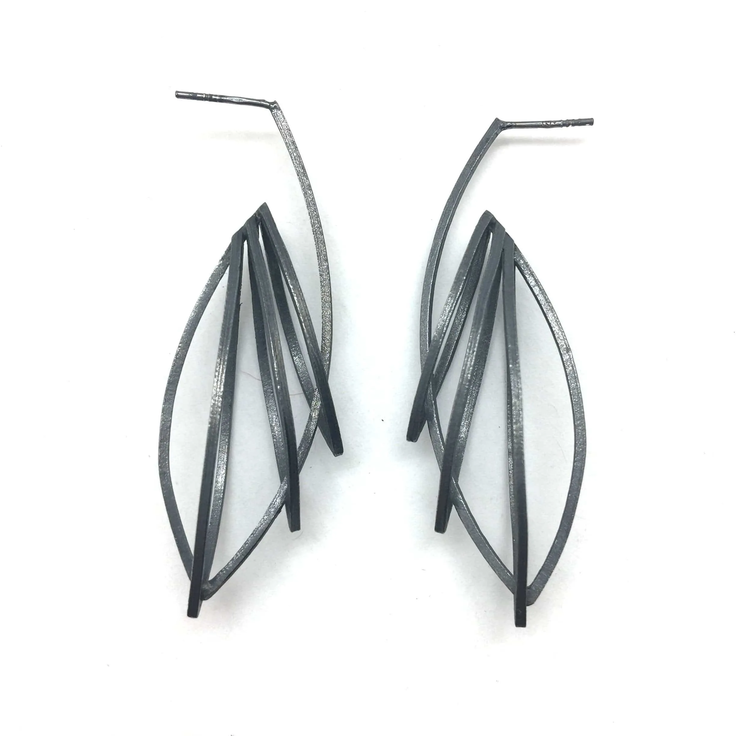 Ellipse Cage Earrings - Oxi