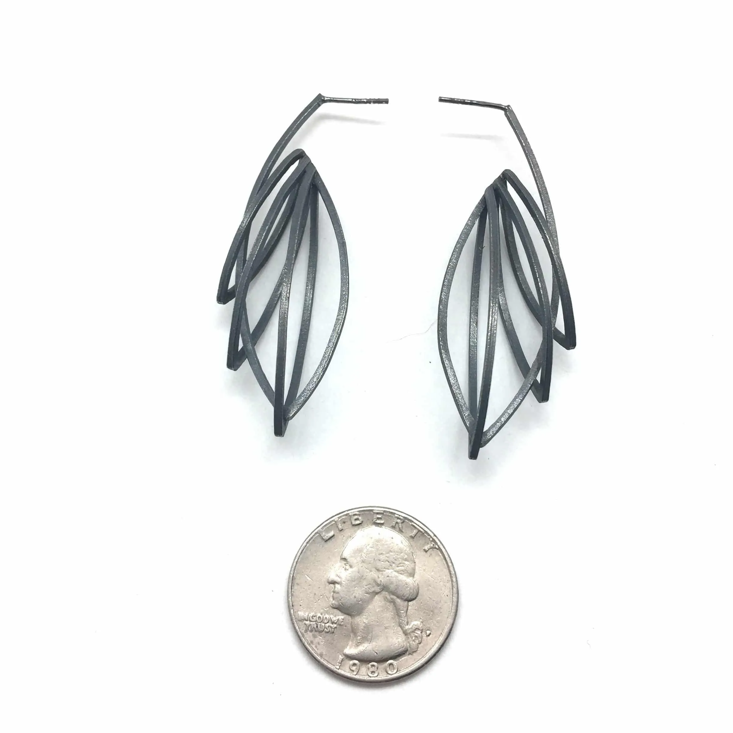 Ellipse Cage Earrings - Oxi