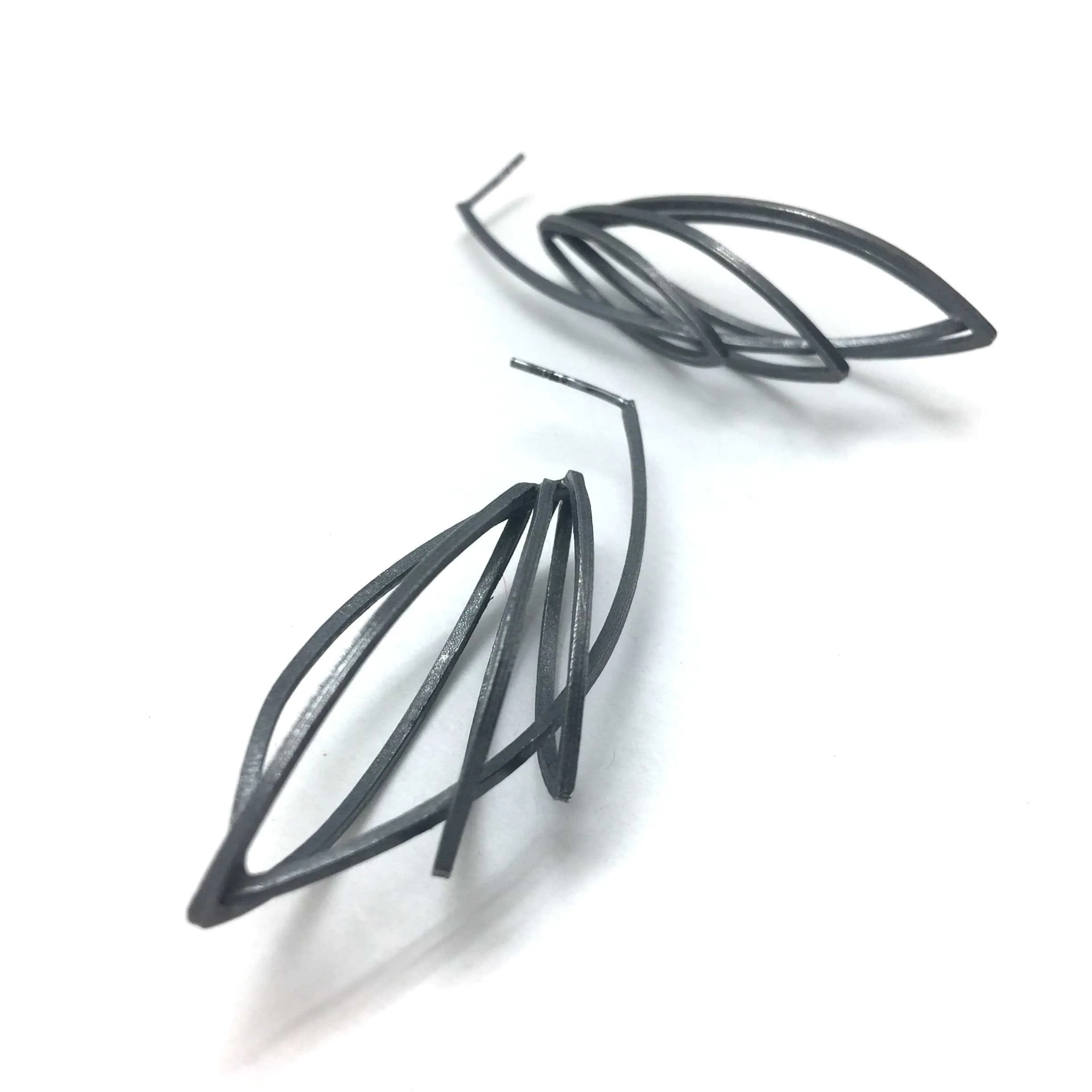 Ellipse Cage Earrings - Oxi