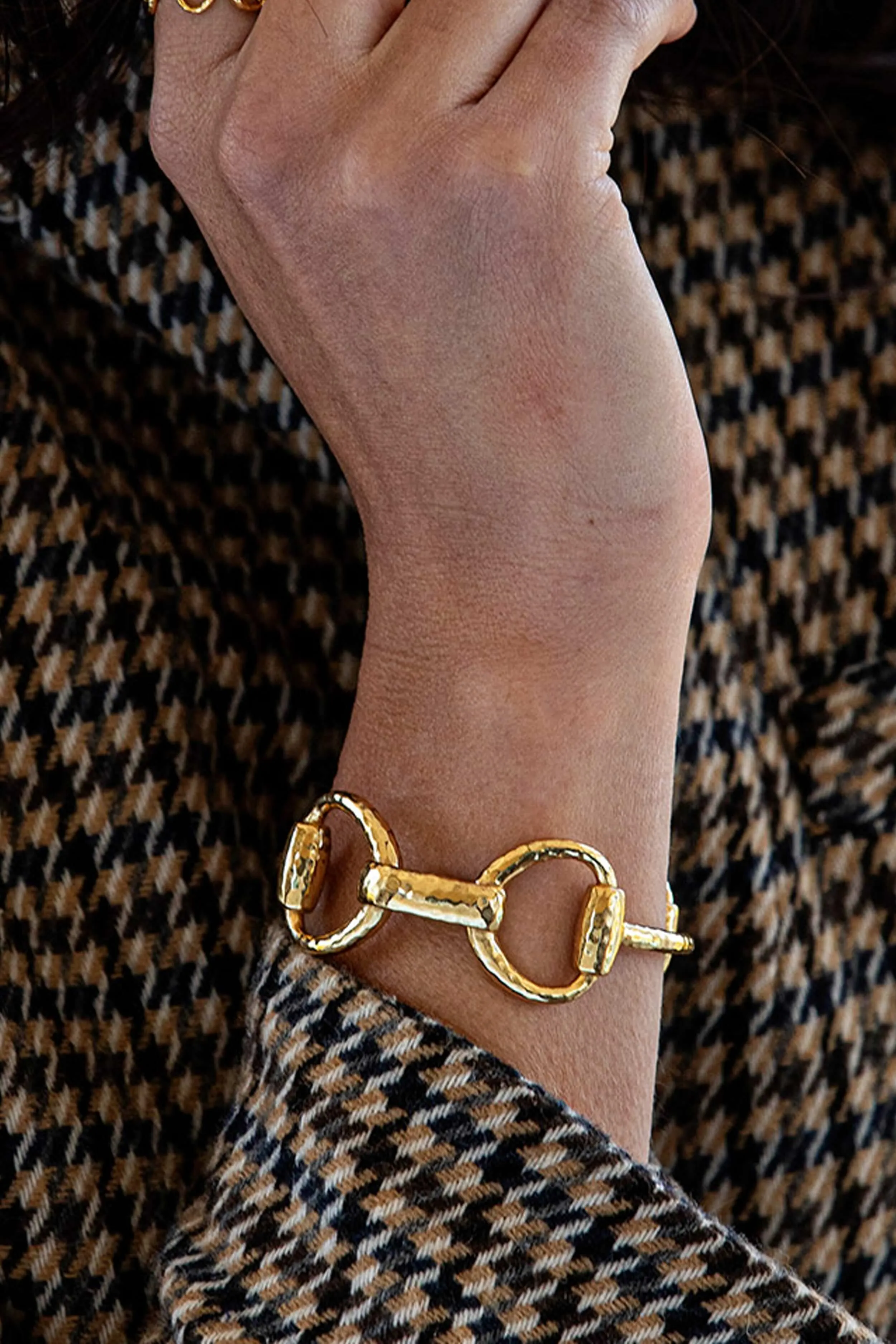 Equestrian Snaffle Bit Cuff