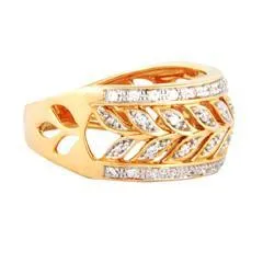 EternalDia 1/4 Carat T.W. Diamond 10kt Yellow Gold Fashion Ring