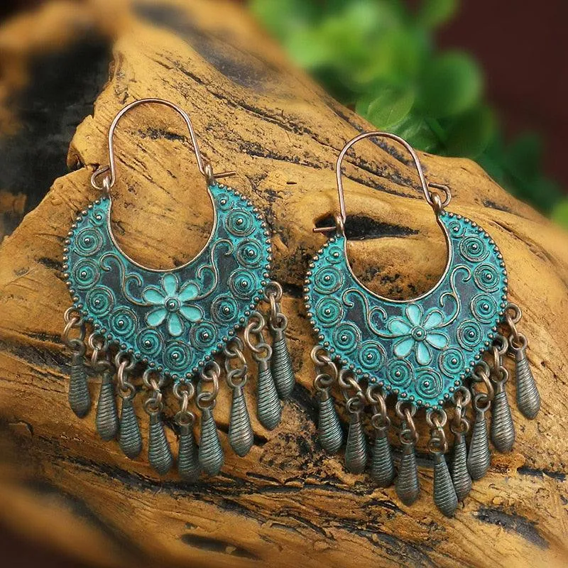 Ethnic Tassel Earrings