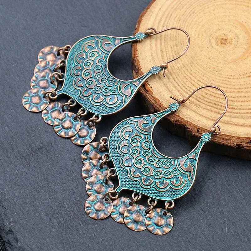 Ethnic Tassel Earrings