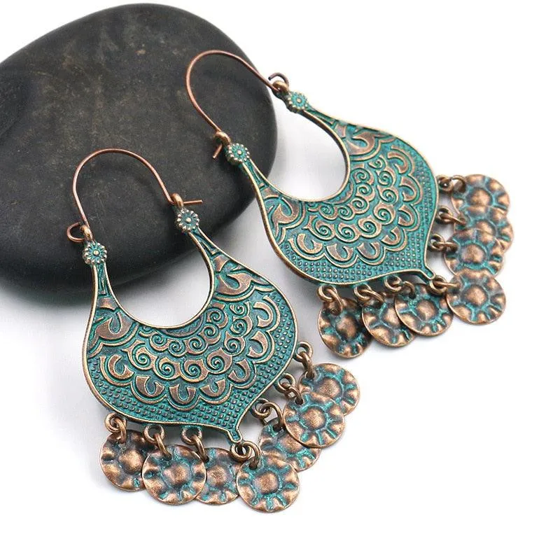 Ethnic Tassel Earrings