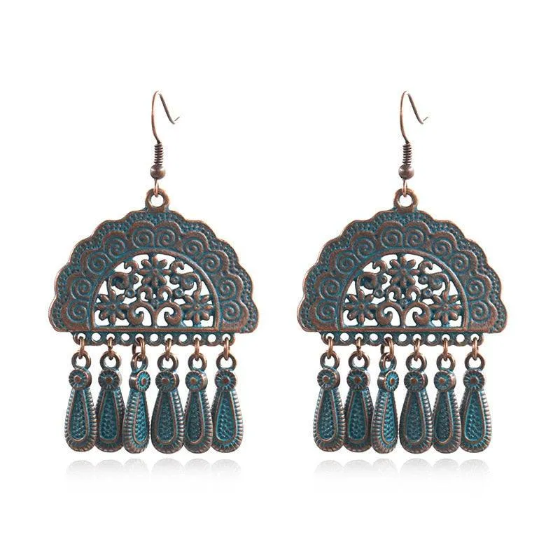 Ethnic Tassel Earrings