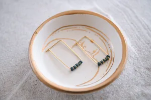 Eventide Geometric Rectangle Earrings