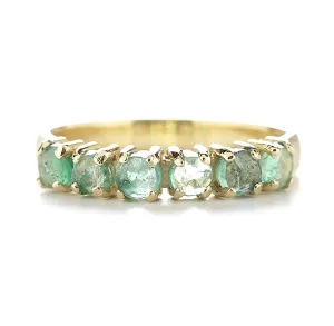 Evolution Round Emerald Ring