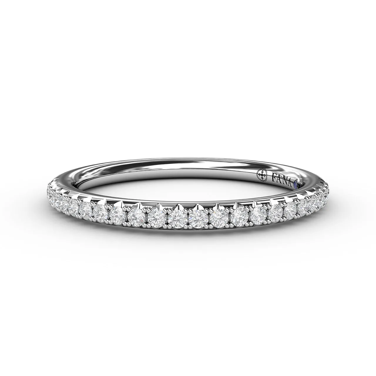 Fana Split Prong Diamond Anniversary Band