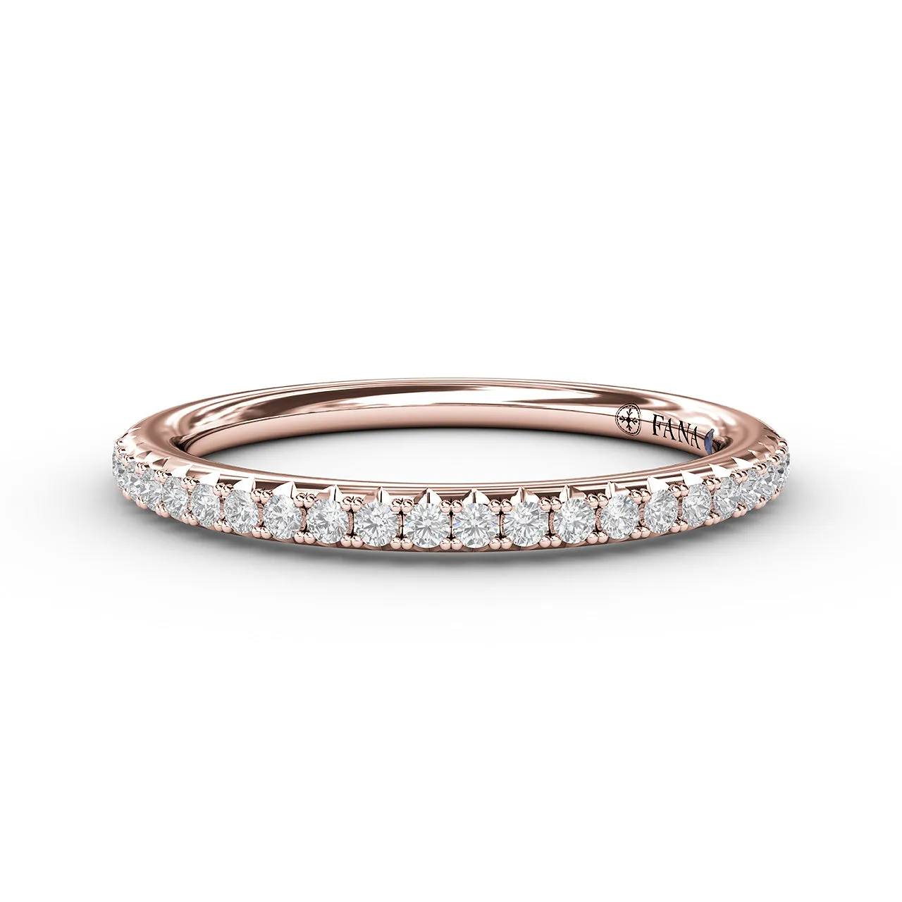 Fana Split Prong Diamond Anniversary Band