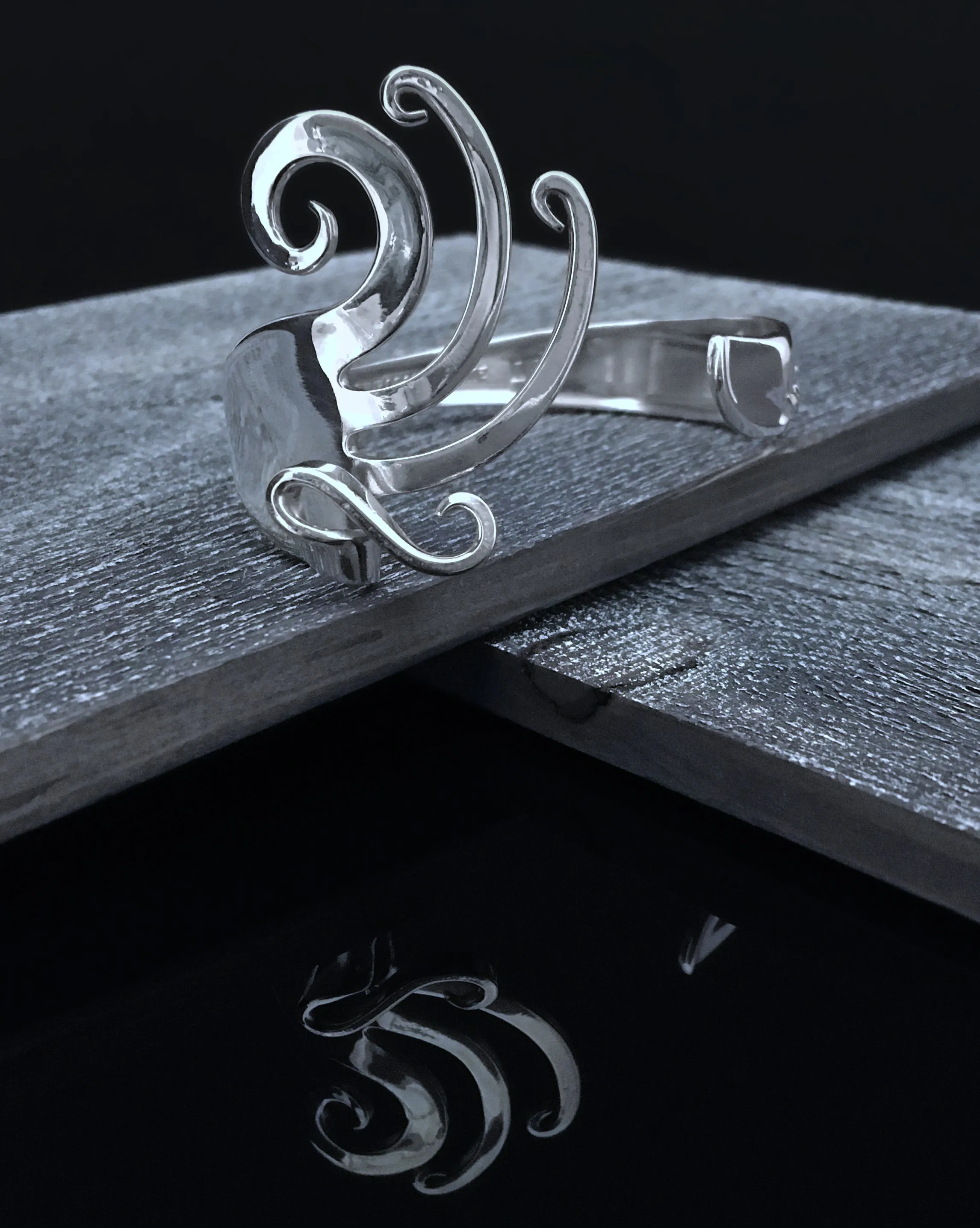 Fancy 3 Fork Bracelet