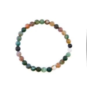 Fancy Jasper 6mm Beaded Bracelet